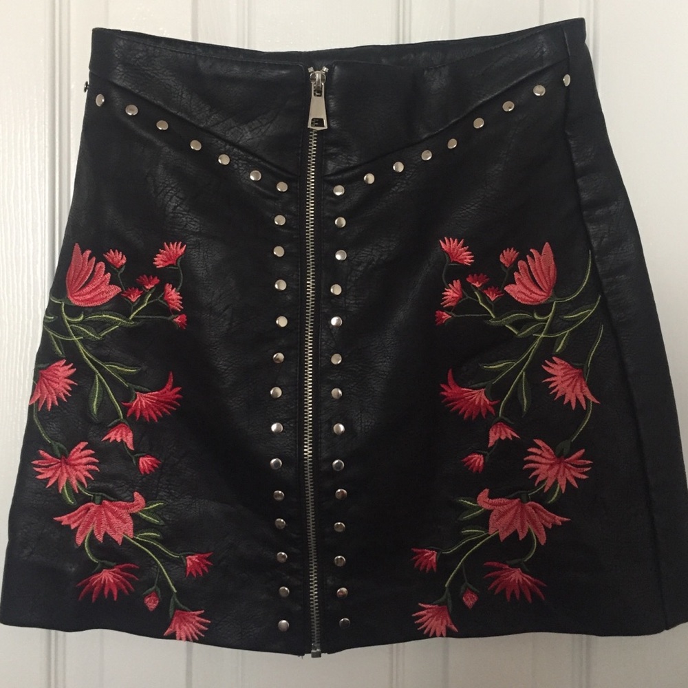 Leather Skirt